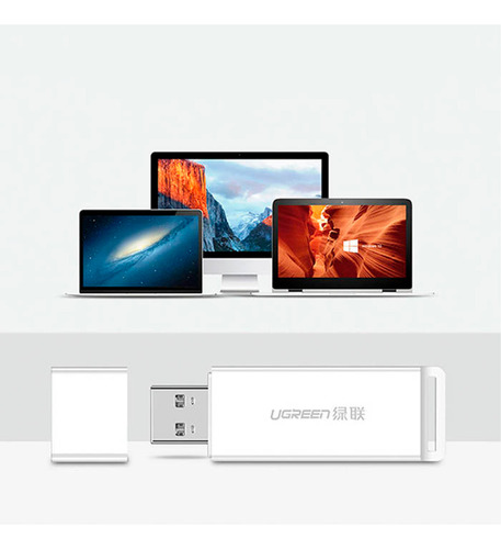 Kit 3 Leitor Cartão Memória Ugreen Micro E Sd P/usb 3.0