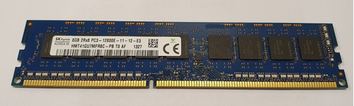 Memória Ddr3 Ecc 1600mhz 8gb Hynix - Hmt41gu7mfr8c-pb