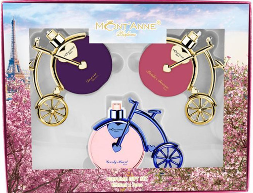 Kit Mont'anne Parfums Pulcher Femme Luxe 3 Pçs 25ml