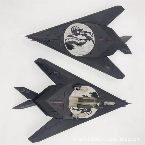 Miniatura Diecast 1/72, Lockheed F117 Night Hawk, Wltk