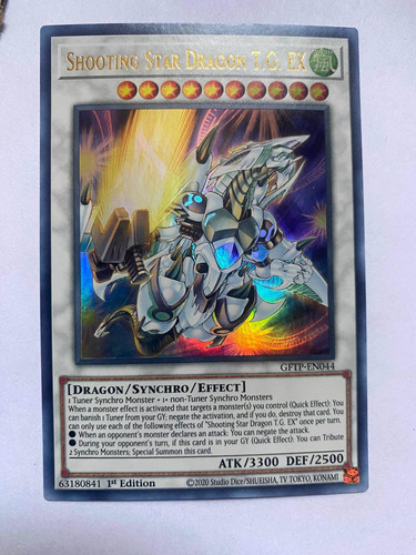 Shooting Star Dragon T.g. Ex Ultra Yugioh