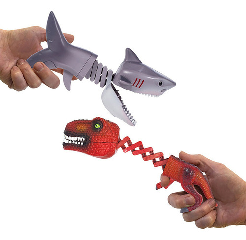 / Juguetes Con Forma De Dinosaurio, Tiburón, Mano,