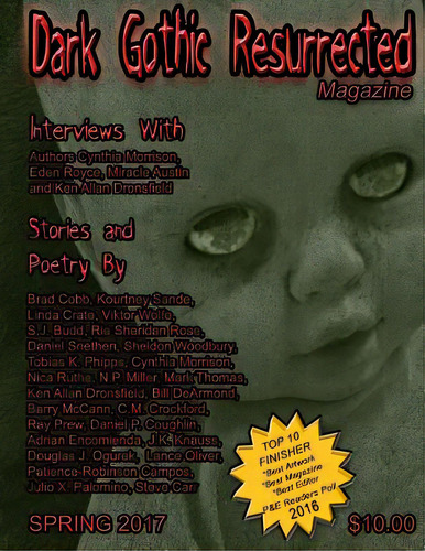 Dark Gothic Resurrected Magazine Spring 2017, De S, Cinsearae. Editorial Createspace, Tapa Blanda En Inglés