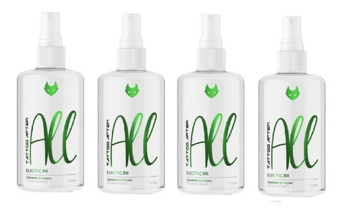 Imagem 1 de 2 de Kit Electric In Tattoo After All 110ml 4 Unidades