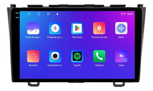 Central Multimidia Crv 05/11 9p Carplay 4gb 64gb Android 14