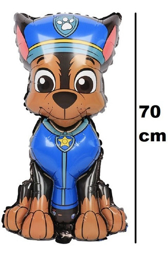 Kit Paquete Globos Paw Patrol Chase Skye Rubble Marshall
