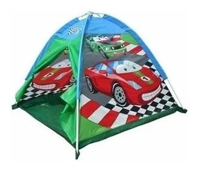 Carpa Casa Infantil Auto Carrera Racing Cars Tent Iplay