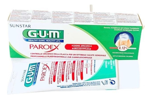 Pasta Dental Gingivitis Paroex Gum 75 Ml