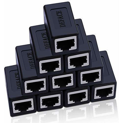 Deface Rj45 - Acoplador De Cables (cat8, Cat7, Cat6, Cat5e,