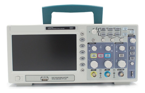 Osciloscopio Digital 200 Mhz Ancho De Banda 2 Canales Pc