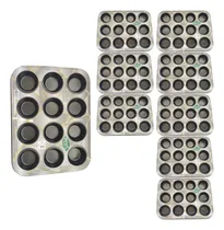 Comprar 9 Formas Assadeiras Cupcakes Antiaderente 12 Cavidades