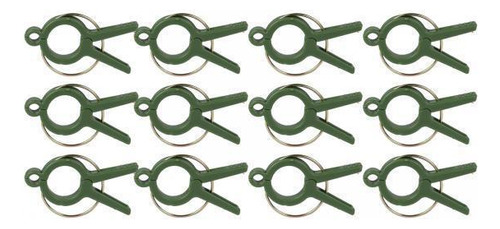 3 Clips Para De Jardín, Clips De Flores Y Verde 12 Piezas