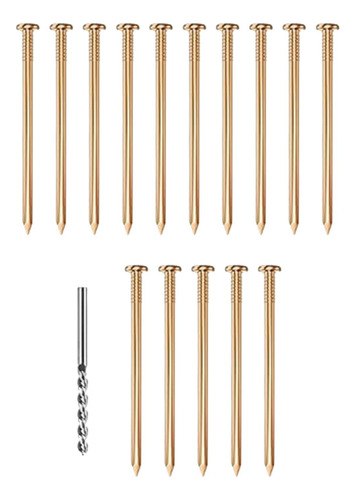 Clavos De Cobre Para Techos, Clavos Para Techos 16 Piezas