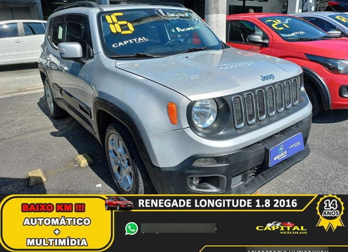 Imagem 5 de 15 de Jeep Renegade Longitude 1.8 Flex Automatico 2016