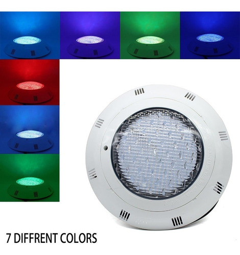 P086 Linterna De Alberca Luz De Piscina Led Control Remoto Rgb