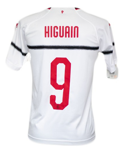 Jersey Ac Milan De Italia Del Argentino Gonzalo Higuaín #9