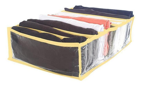 Colmeia G Transparente Grande 31x34x10 Cm 2789 Amarelo