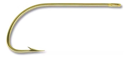 Anzuelo Mustad Crystal Ringed 277e-gl #5 Ojal Ideal Pejerrey