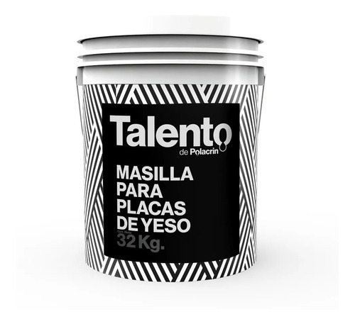 Masilla Para Placas De Yeso Talento 6kg 