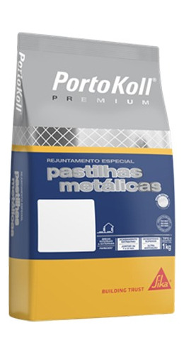 Rejunte Portokoll Premium Para Pastilhas Metálicas (silver)