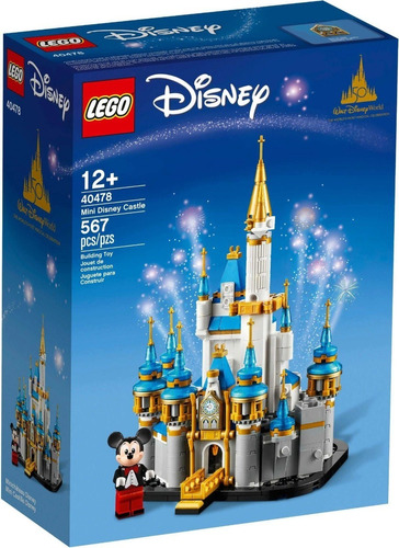 Lego 40478 Mini Castillo Disney En Stock