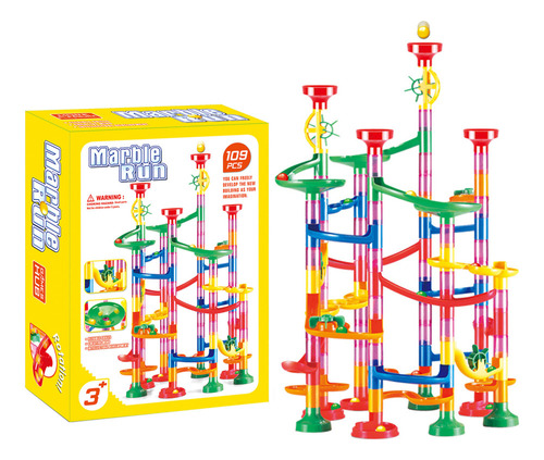 Pista De Carreras Tridimensional Marble Run Building Blocks