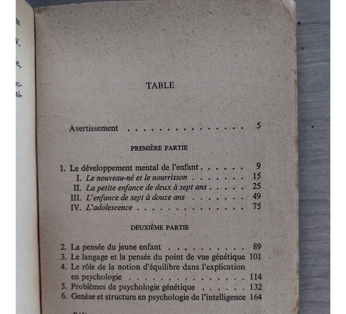 Six Études De Psychologie - Jean Piaget - Ed. Gonthier (Usado)