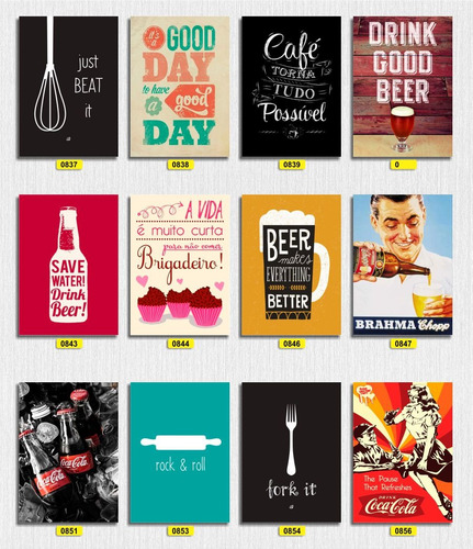 Placas Decorativas Sua Cozinha Mais Aconchegante Mdf 3mm