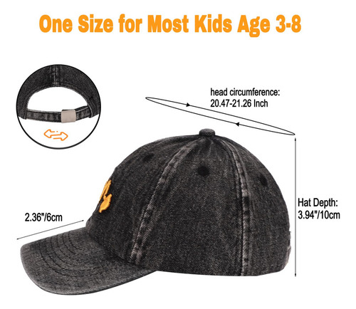 Gorra De Béisbol Infantil Gorra De Béisbol Para Niños Con Bo