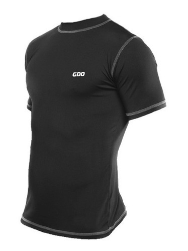 Imagen 2 de 5 de Remera Térmica Primera Piel Manga Corta Gdo Running Ciclista