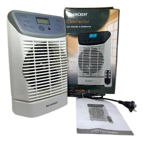 Calefactor Para Casa Y Departamento Silver Crest 2000 Watts