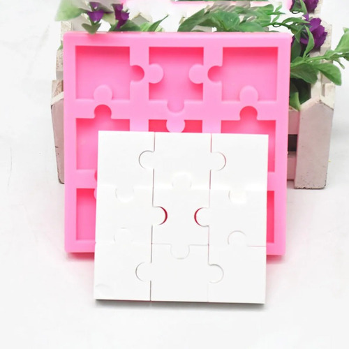 Molde De Cocina De Bricolaje Con Forma De Rompecabezas De Si