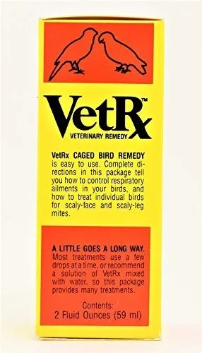 Gotas Goodwinol Vet Rx Para Aves - 2 Oz