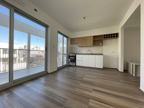 Departamento De 2 Ambientes A Estrenar Con Balcon Terraza Y 2 Baños