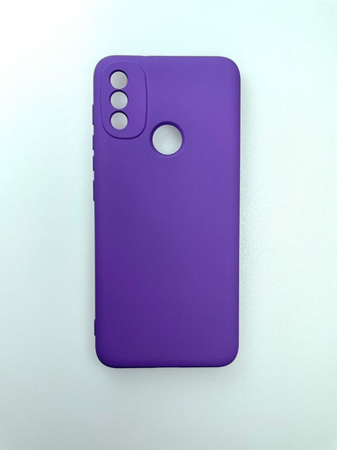 Imagem 9 de 10 de Capa Capinha Case Silicone Premium Veludo Para Moto E20 6.5