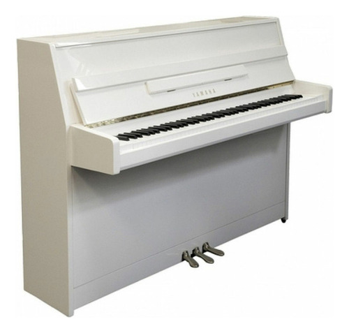 Piano Acustico Yamaha Ju109p White Color Blanco