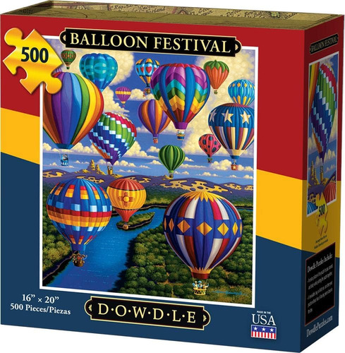 Dowdle Puzzle - Festival De Globos - 500 Piezas