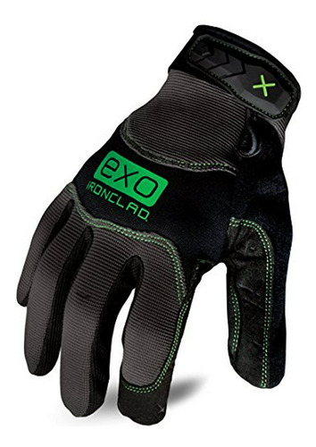 Guantes De Trabajo Ironclad Exo Pro Resistentes Al Agua, (1 