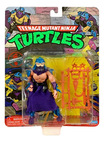 Tortuga Ninjas Mu ecos Clasicas Splinter Con Accesorios 10cm