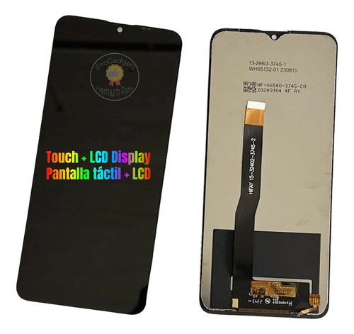 Zc Pantalla Táctil Lcd Display Para Cubot Note 50 Negra
