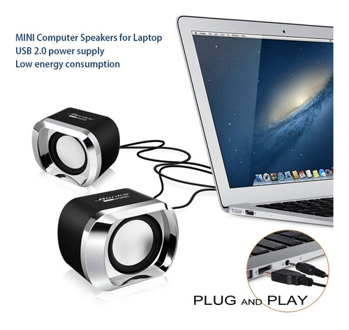 Altavoces De La Computadora Bebombasics Sp20 Multimedia Usb