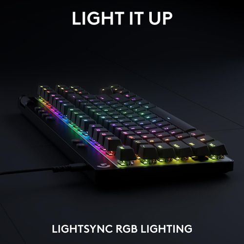 Teclado Para Juegos Logitech G Pro X Tkl Rapid Tenkeyless Bl