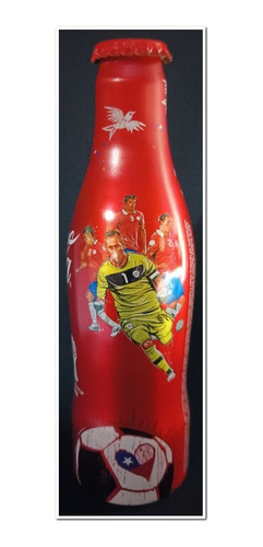 Botella Selección Chilena Mundial 2014, Coca Cola 250 Ml