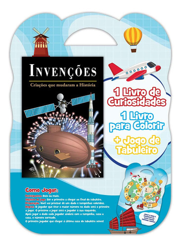 Hora Da Diversão - Invenções - Kit, De A Dcl. Editora Dcl, Capa Mole Em Português