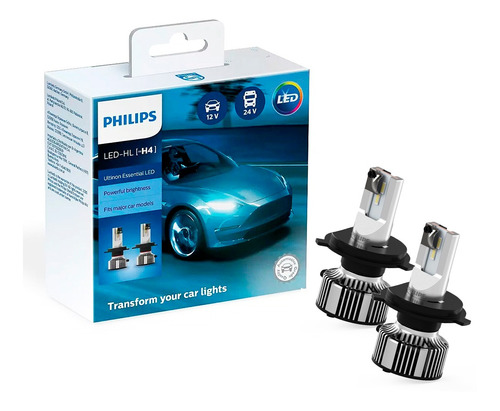 Bombillo Led Auto H4 Ultinon Essential Philips