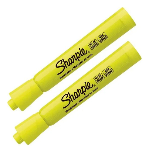 1 Pza Sharpie Resaltador Amarillo Fluorescente Marcatexto