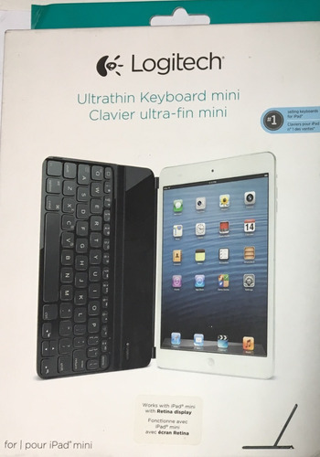 Teclado Mini Ultra Delgado Bluetooth Logitech Para iPad Mini