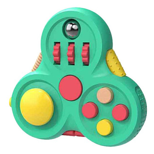 Juguetes De Descompresión Fidget Pad Giratorio Magic Bean Cu