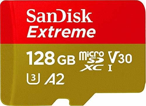 Sandisk Extreme 128 Gb Microsdxc, Sdsqxa1-128g-an6ma