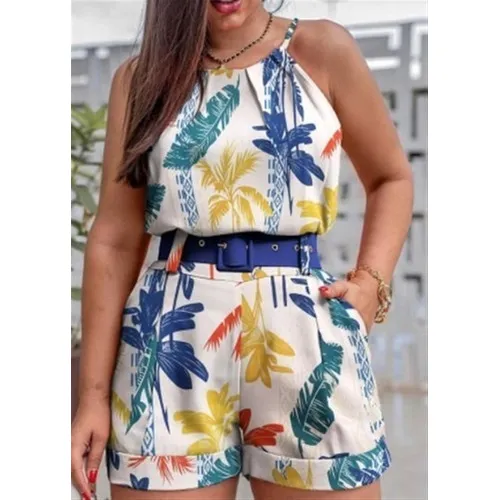 Mono Playero Hawaiano Informal Y Elegante For Mujer Cuotas sin